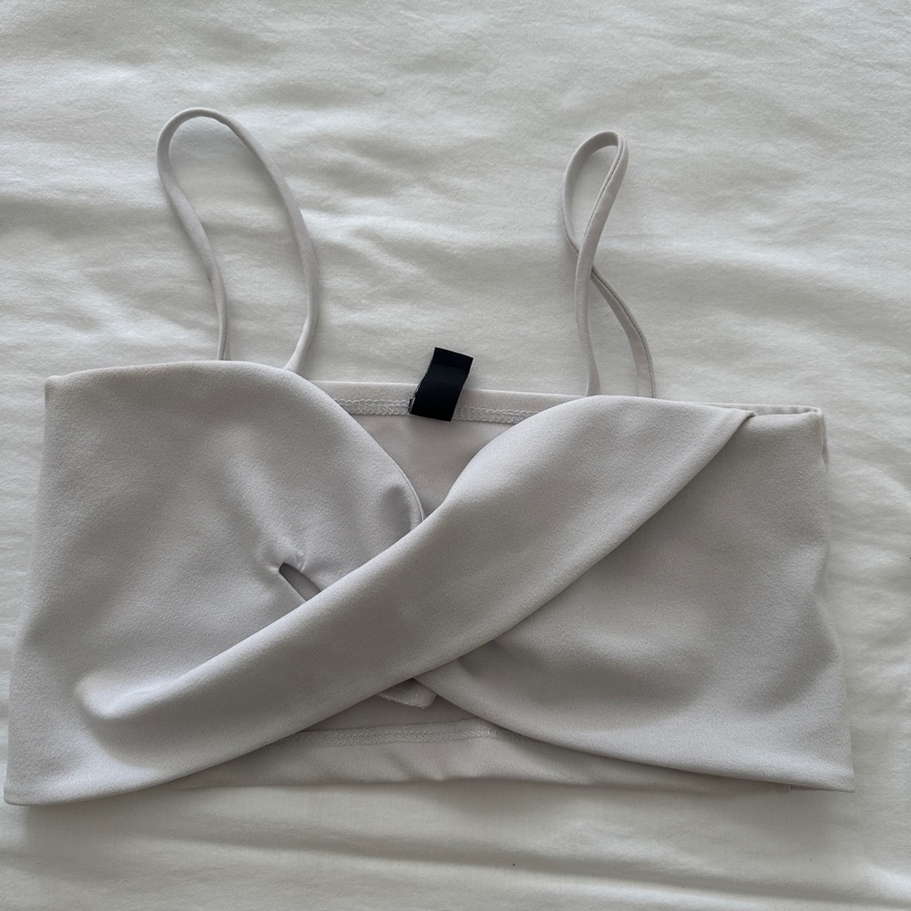White crop top from Windsor.